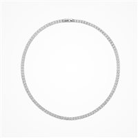 Collana Desmos Donna in Argento INFINITY ROUND GW 41- BIANCO - INFINITY ROUND GW 41- BIANCO
